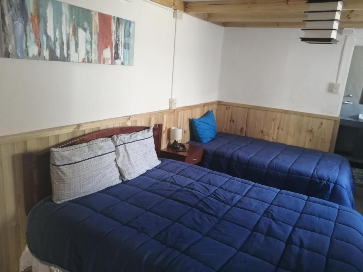 Hostal Y Cabanas Vientos Del Sur Puerto Ingeniero Ibanez Esterno foto